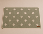 Paw Print Battaniye - Sage